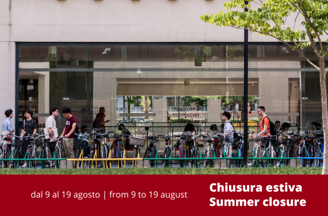 Collegamento a Summer closure 2025
