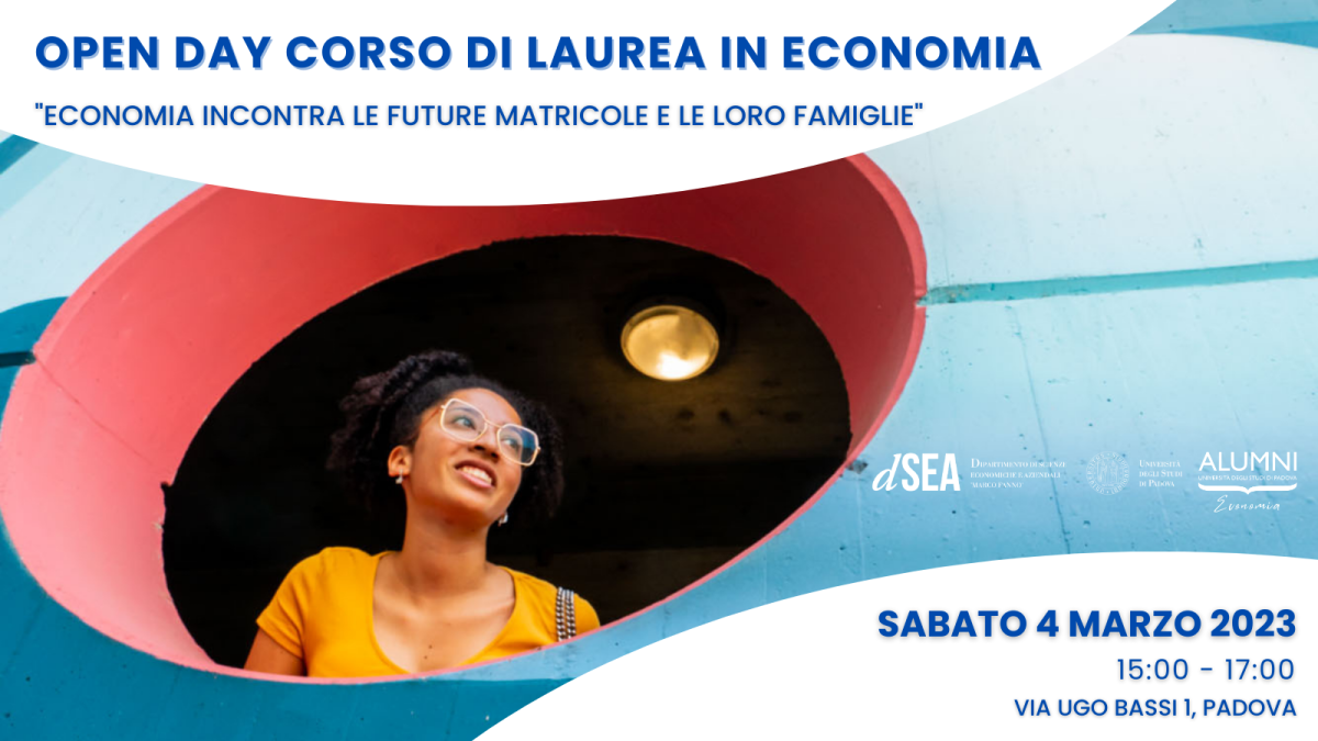 Open Day Corso di laurea in Economia