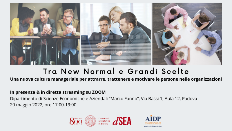 Tran new normal e grandi scelte