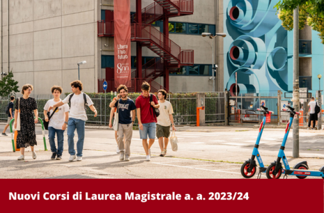 Collegamento a Scopri i nuovi corsi di laurea magistrale 